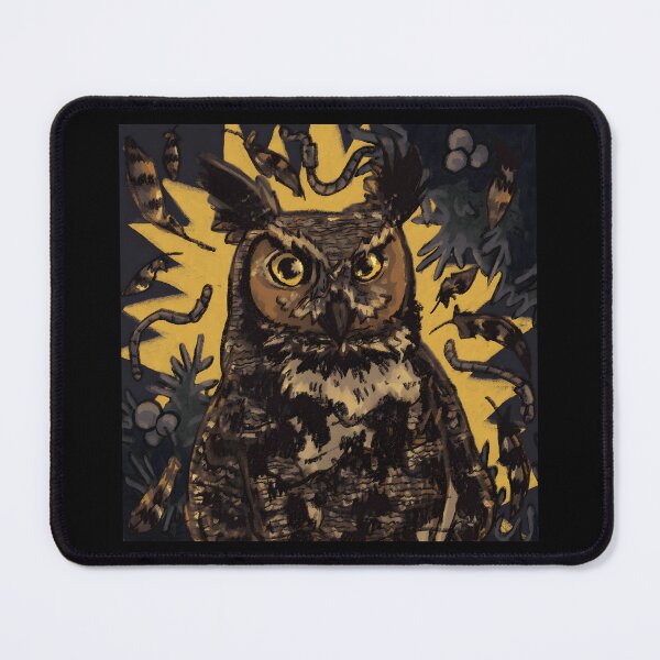 Item preview, Majestic Owl in Abstract Nature designed and sold by Baby-Care.