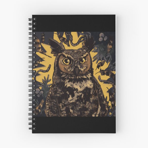 Item preview, Majestic Owl in Abstract Nature designed and sold by Baby-Care.