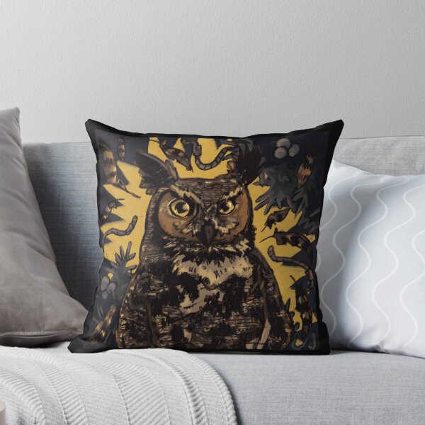 Item preview, Majestic Owl in Abstract Nature designed and sold by Baby-Care.