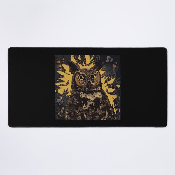 Item preview, Majestic Owl in Abstract Nature designed and sold by Baby-Care.