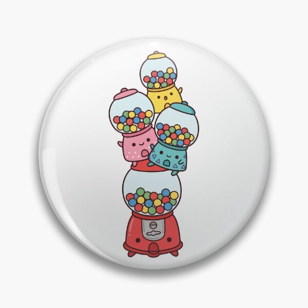 Item preview, Kawaii Gumball Machines – Cute Colorful Candy Dispensers designed and sold by AliveStyle.
