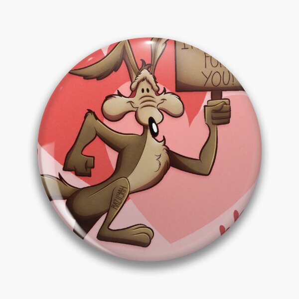Item preview, Wile E. Coyote Valentine - I'm Falling For You! designed and sold by raziiyah.