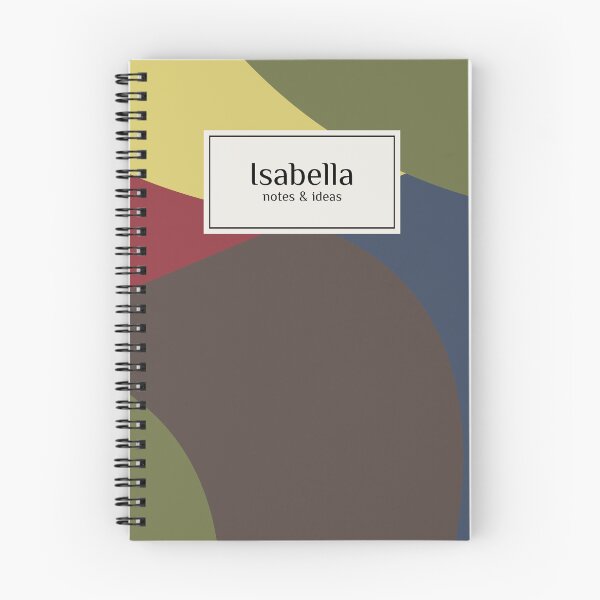 Item preview, Personalized Isabella Notebook Sketch Design designed and sold by AhmedZouita.