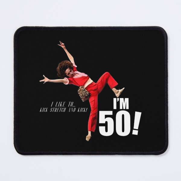 Item preview, 50 Years Old And Feeling Great Energetic High Kick Vintage Style Design | Best Buy designed and sold by Dayzky.