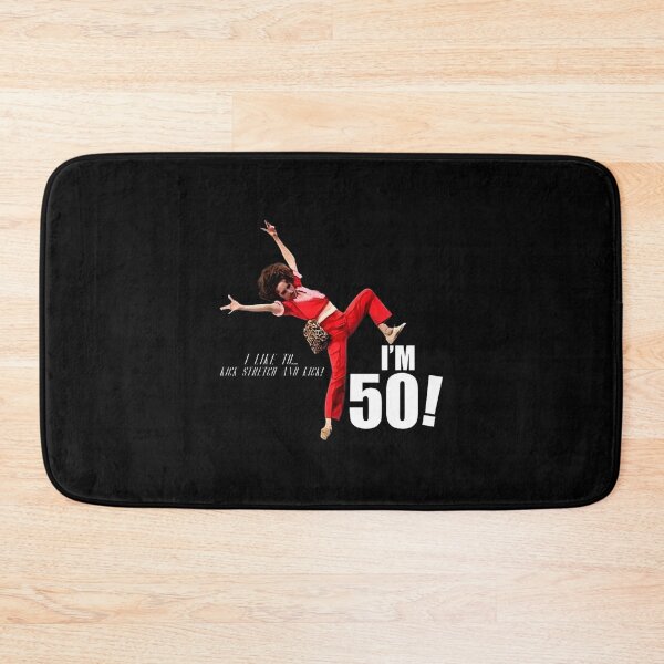 Item preview, 50 Years Old And Feeling Great Energetic High Kick Vintage Style Design | Best Buy designed and sold by Dayzky.