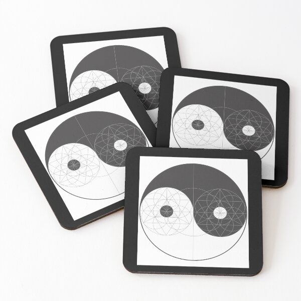 Item preview, Yin and Yang Sacred Geometry Symbol designed and sold by GRFXOS.
