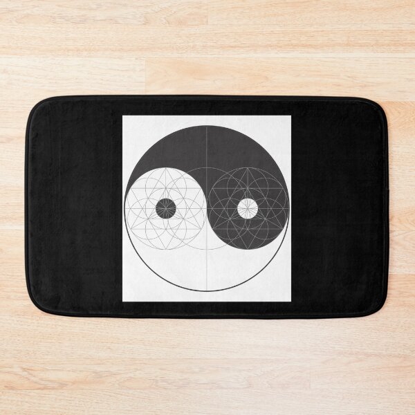 Item preview, Yin and Yang Sacred Geometry Symbol designed and sold by GRFXOS.