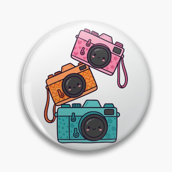 Item preview, Kawaii Cameras – Cute Colorful Retro Photography designed and sold by AliveStyle.