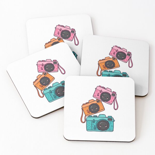 Item preview, Kawaii Cameras – Cute Colorful Retro Photography designed and sold by AliveStyle.