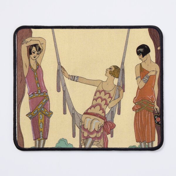 Item preview, Art Deco Wall Art, L'Été Summer Fashion Print, George Barbier Vintage Illustration designed and sold by RickE.