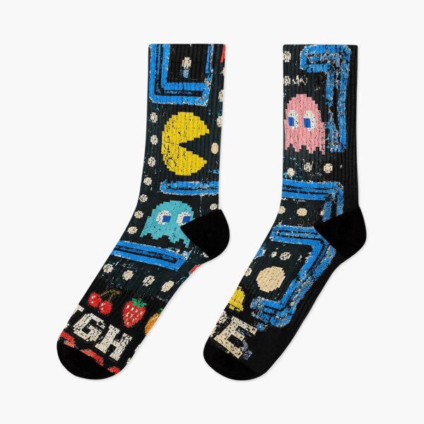 Item preview, Pac-Man High Score 1980 – Distressed Retro Arcade Maze designed and sold by Cohaagens Bazaar.