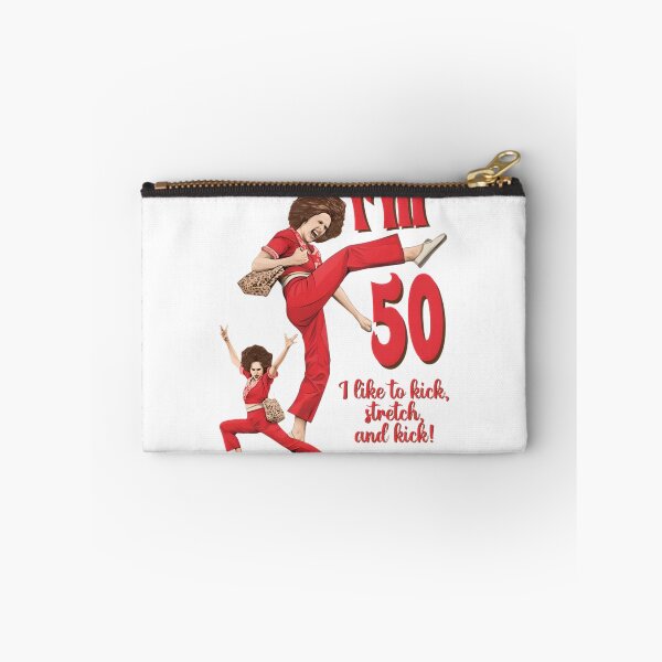 Item preview, Kick Stretch Kick I'M 50 Funny 50Th Birthday Retro Humor Quote | Perfect Gift For You And Friends designed and sold by Dayzky.