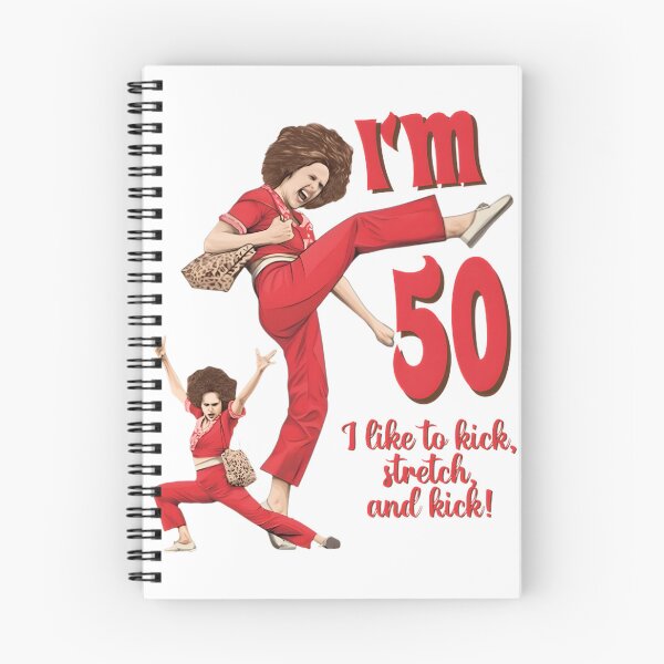 Item preview, Kick Stretch Kick I'M 50 Funny 50Th Birthday Retro Humor Quote | Perfect Gift For You And Friends designed and sold by Dayzky.