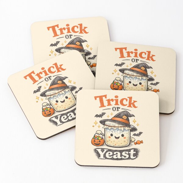Item preview, Trick or Yeast | Funny Sourdough Halloween Design designed and sold by azule1.