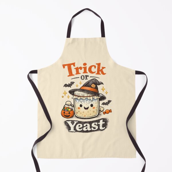 Item preview, Trick or Yeast | Funny Sourdough Halloween Design designed and sold by azule1.