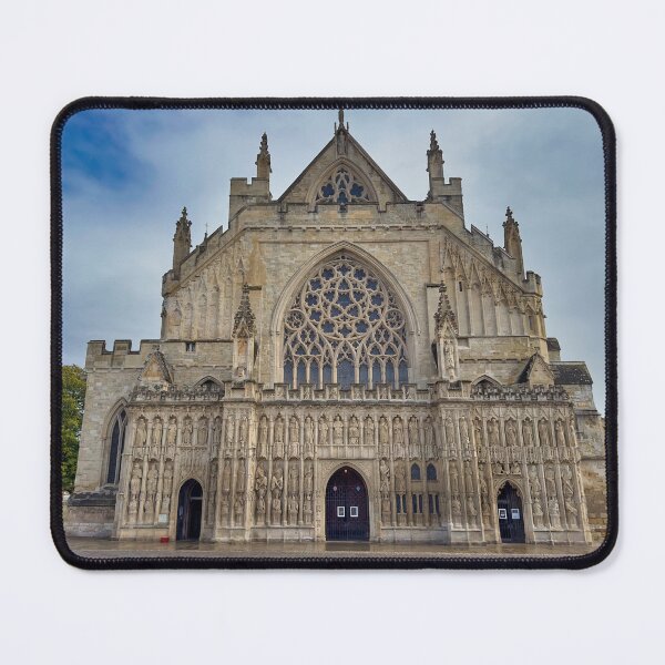 Item preview, Exeter Cathedral Gothic Architecture Fine Art Photo - Devon England Landmark designed and sold by leonwoods.