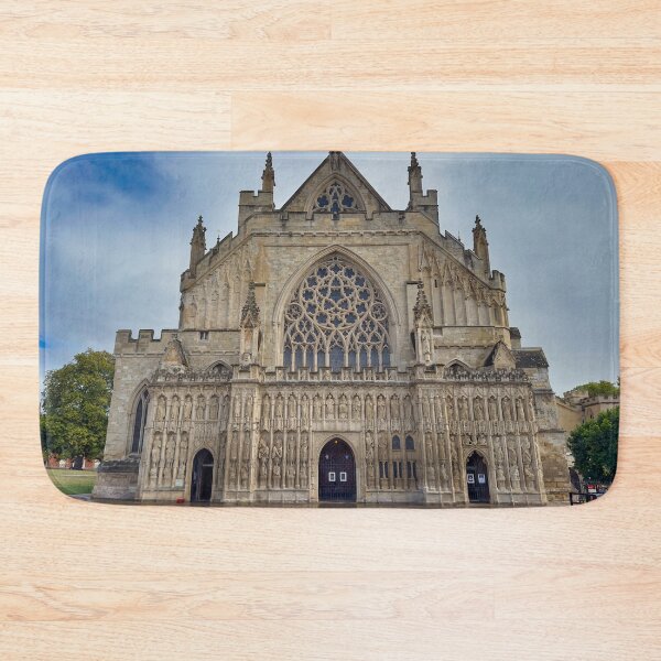 Item preview, Exeter Cathedral Gothic Architecture Fine Art Photo - Devon England Landmark designed and sold by leonwoods.