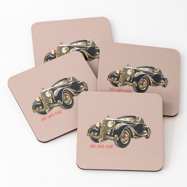 Item preview, Old Cars Rule Vintage Classic Coupe designed and sold by TZehrfeldPhotos.