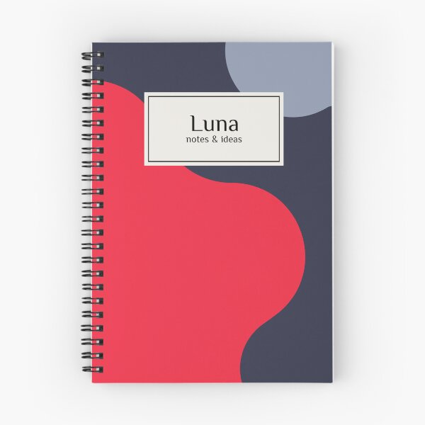 Item preview, Personalized Luna Notebook Sketch Design designed and sold by AhmedZouita.