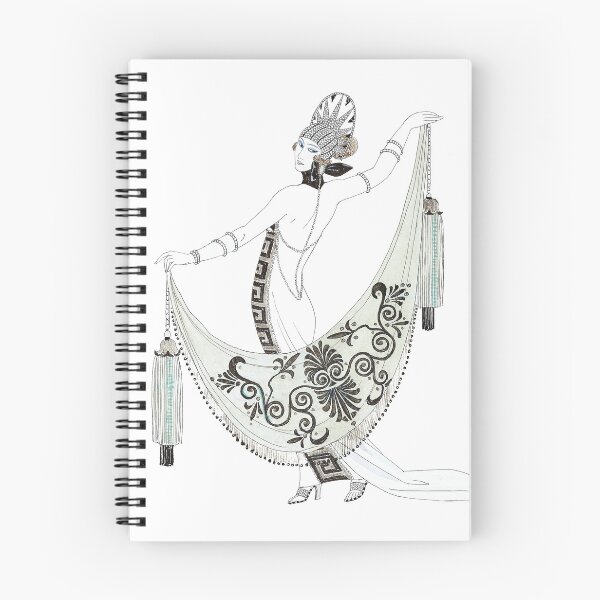 Item preview, Art Deco Wall Art, Oriental Dancer Print, George Barbier Vintage Fashion Illustration designed and sold by RickE.