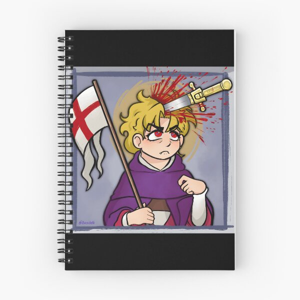 Item preview, Fierce Cartoon Character with England Flag and Sword designed and sold by J-Mindful.