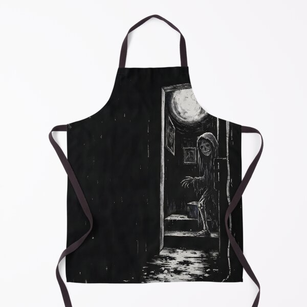 Artikelvorschau, Ghostly Skeleton Under Moonlight Gothic Art entworfen und verkauft von D6rkT3chDemon.