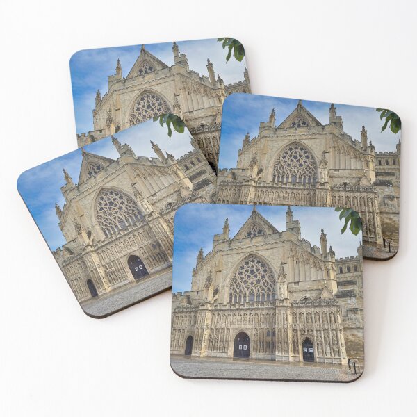 Item preview, Exeter Cathedral West Front - Historic Devon Landmark Travel Photography designed and sold by leonwoods.