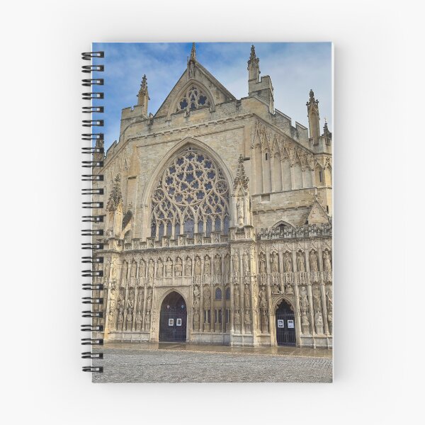 Item preview, Exeter Cathedral West Front - Historic Devon Landmark Travel Photography designed and sold by leonwoods.