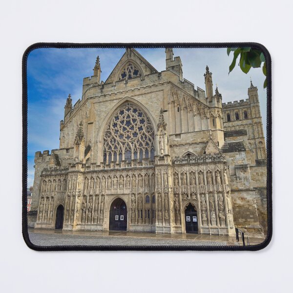 Item preview, Exeter Cathedral West Front - Historic Devon Landmark Travel Photography designed and sold by leonwoods.
