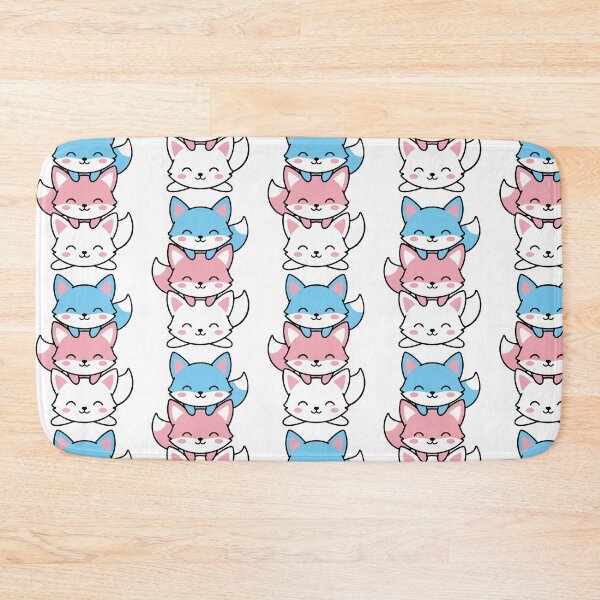 Item preview, Kawaii Foxes – Cute Pink and Blue Foxes designed and sold by AliveStyle.
