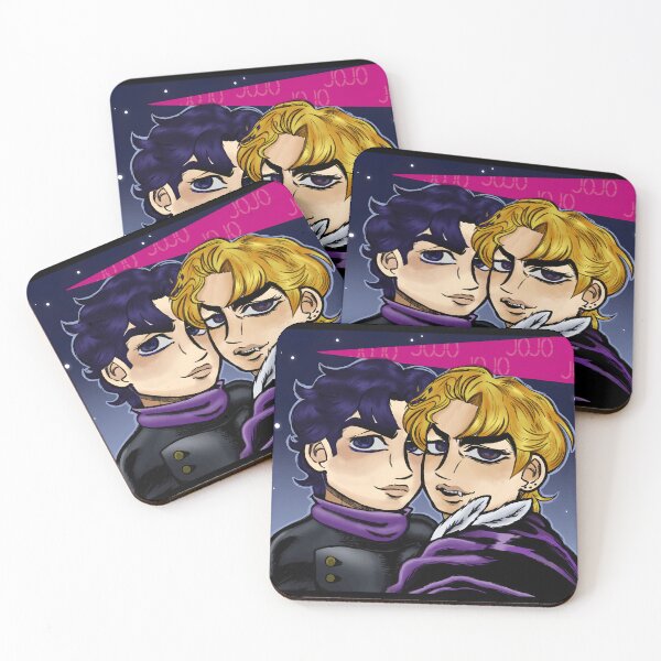 Item preview, JoJo's Bizarre Adventure Fan Art of Jotaro and Joseph designed and sold by J-Mindful.