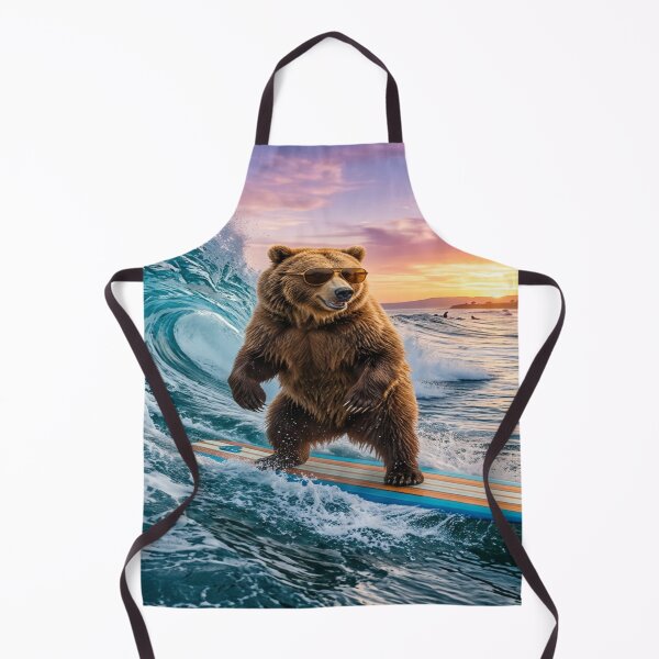 Item preview, Bear surfing a wave. designed and sold by Solomon-Ent-144.