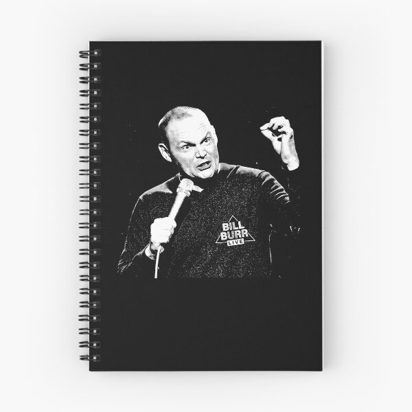 Item preview, Comedian Bill Burr Black and White Stand-Up Comedy Portrait designed and sold by GRFXOS.