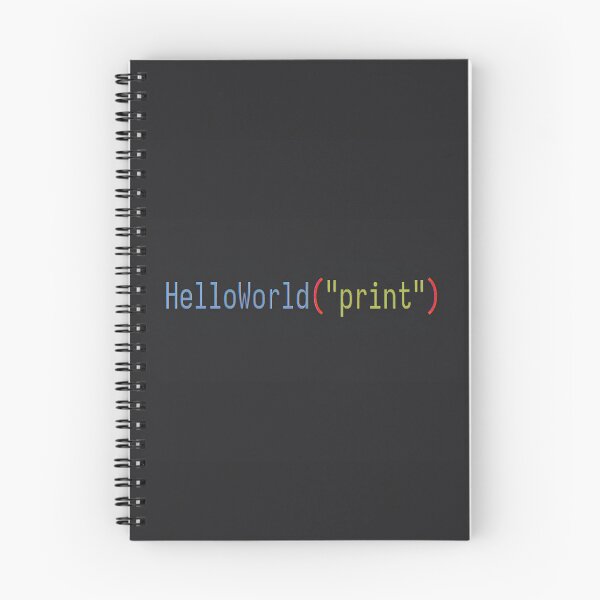 Item preview, Hello World Print Programmer Coding Meme designed and sold by LuxuryHue.