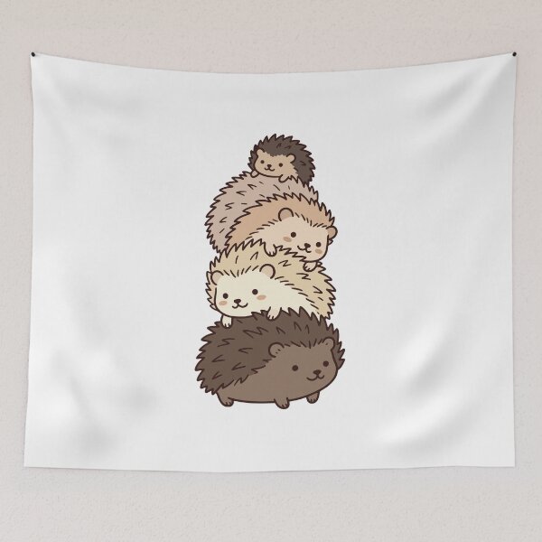 Artikelvorschau, Kawaii-Igel – Niedliche, flauschige Waldtiere entworfen und verkauft von AliveStyle.
