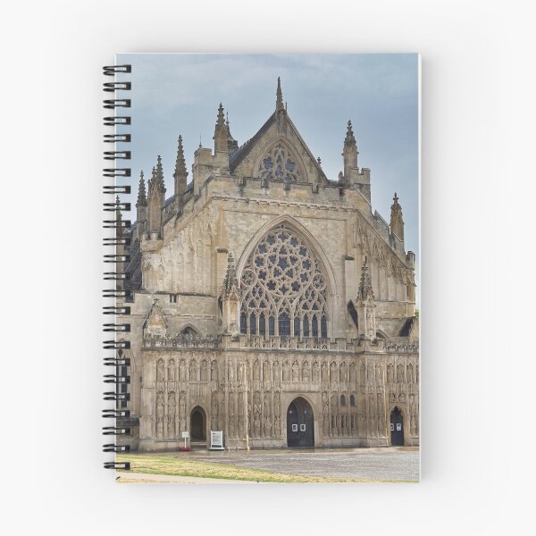 Item preview, Exeter Cathedral & City Landmarks - Historic Devon Architecture Print designed and sold by leonwoods.