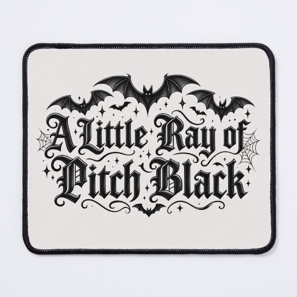 Item preview, ALittle Ray of Pitch Black Hallowen designed and sold by FaunaCanvas.