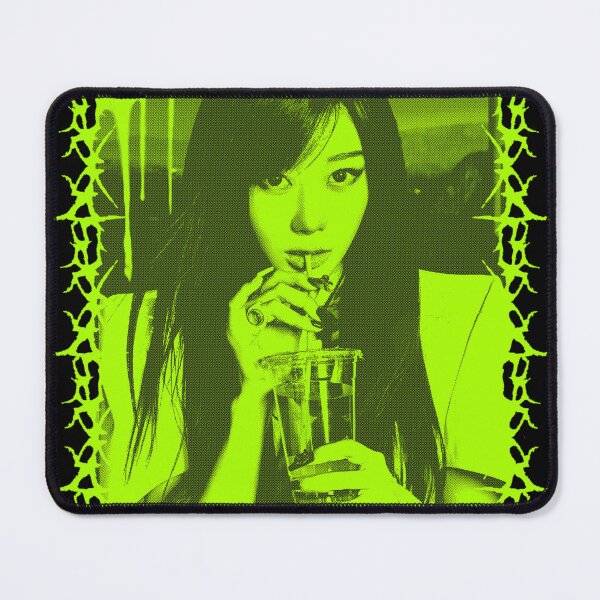 Item preview, Giselle Neon Green Y2K Halftone designed and sold by floverglowstudio.