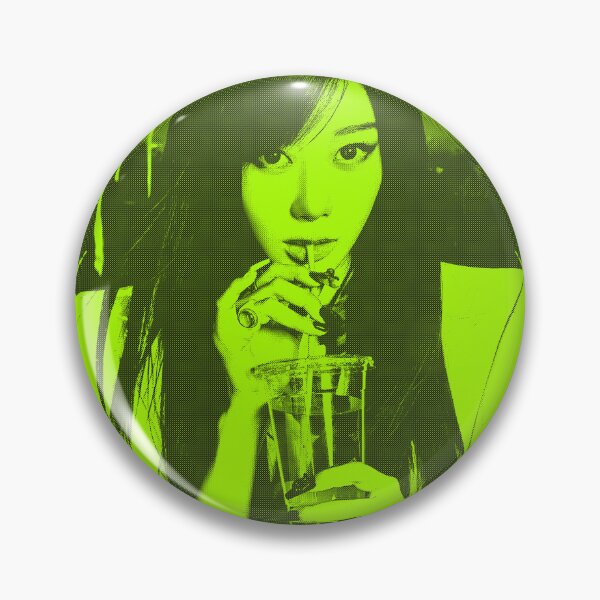 Item preview, Giselle Neon Green Y2K Halftone designed and sold by floverglowstudio.