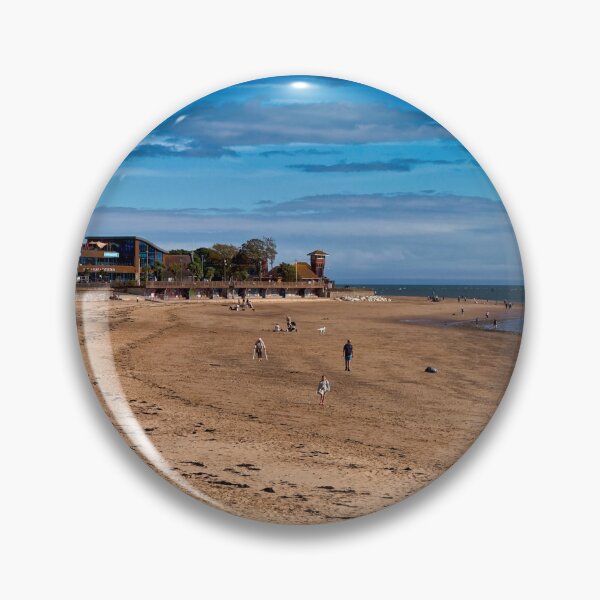 Item preview, Sunny Day at Exmouth Beach, Devon Coastline designed and sold by leonwoods.