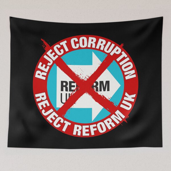 Item preview, REJECT CORRUPTION REJECT REFORM designed and sold by Paparaw.