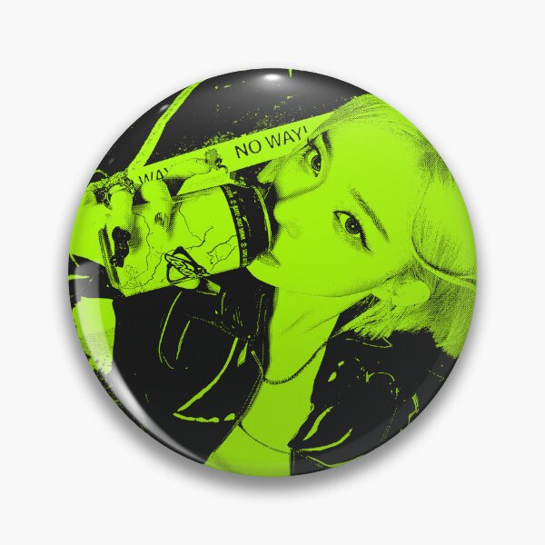 Item preview, Winter Neon Green Y2K Halftone designed and sold by floverglowstudio.