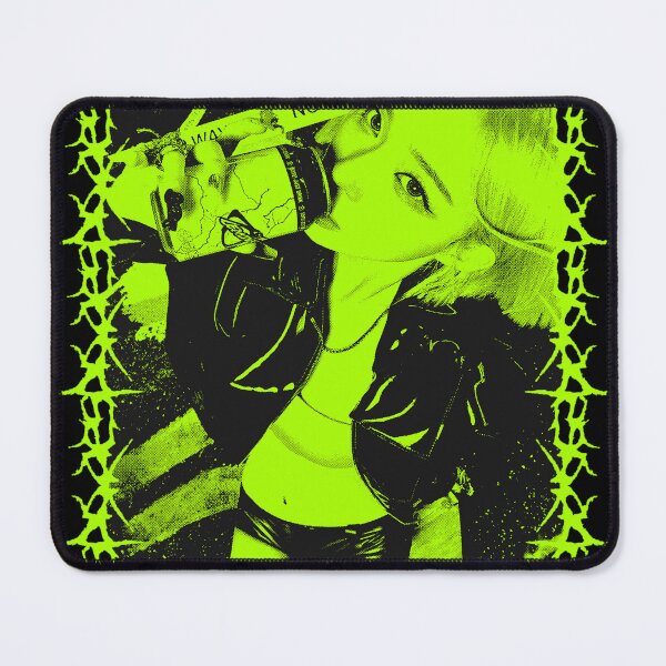 Item preview, Winter Neon Green Y2K Halftone designed and sold by floverglowstudio.