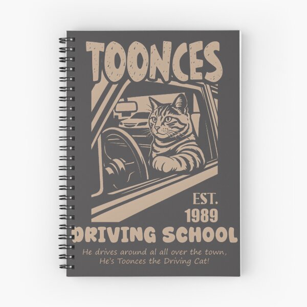 Item preview, Toonces Driving Cat Fun Retro Pop Culture Art | Best Buy designed and sold by kidgoback.