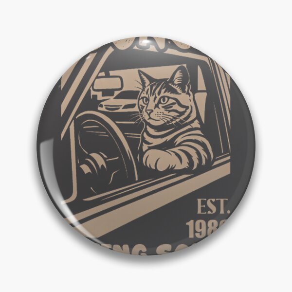 Item preview, Toonces Driving Cat Fun Retro Pop Culture Art | Best Buy designed and sold by kidgoback.
