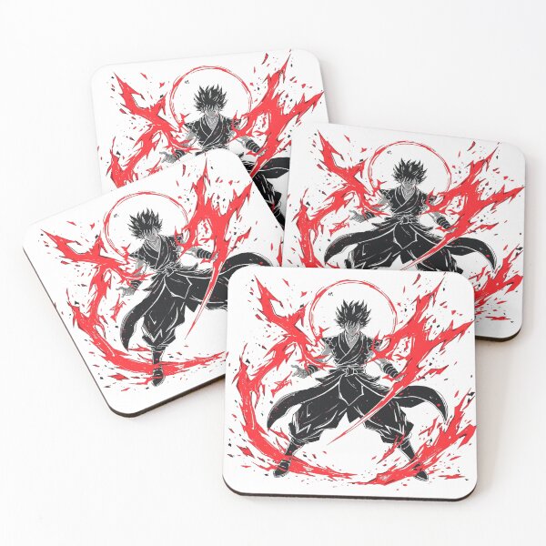 Item preview, Crimson Shadow Warrior – Dark Anime Energy designed and sold by Shanker-studio.