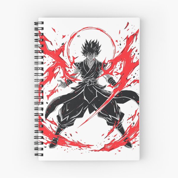 Item preview, Crimson Shadow Warrior – Dark Anime Energy designed and sold by Shanker-studio.