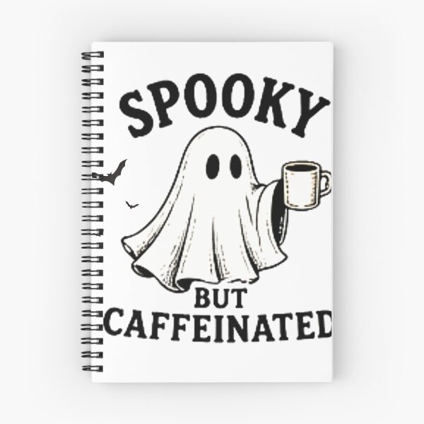 Item preview, Spooky But Caffeinated  designed and sold by AjoleneK.