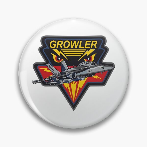 Item preview, EA-18G Growler Electronic Attack Jet Military Emblem designed and sold by CharlieDesings.