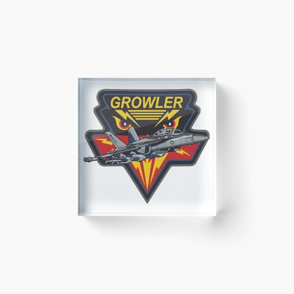 Item preview, EA-18G Growler Electronic Attack Jet Military Emblem designed and sold by CharlieDesings.